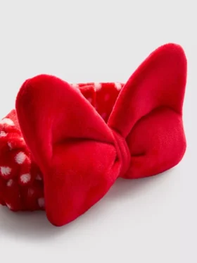 Plysj-hårbånd med sløyfe fra Disneys Minnie Mouse