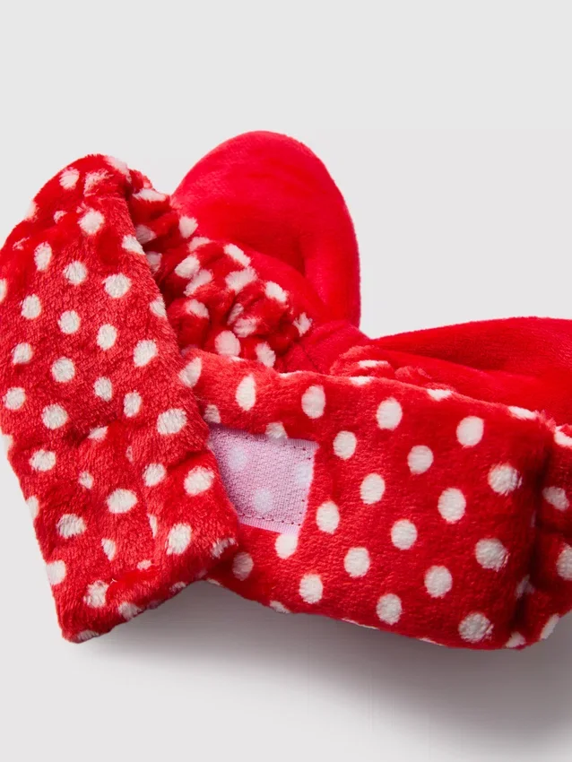 Plysj-hårbånd med sløyfe fra Disneys Minnie Mouse
