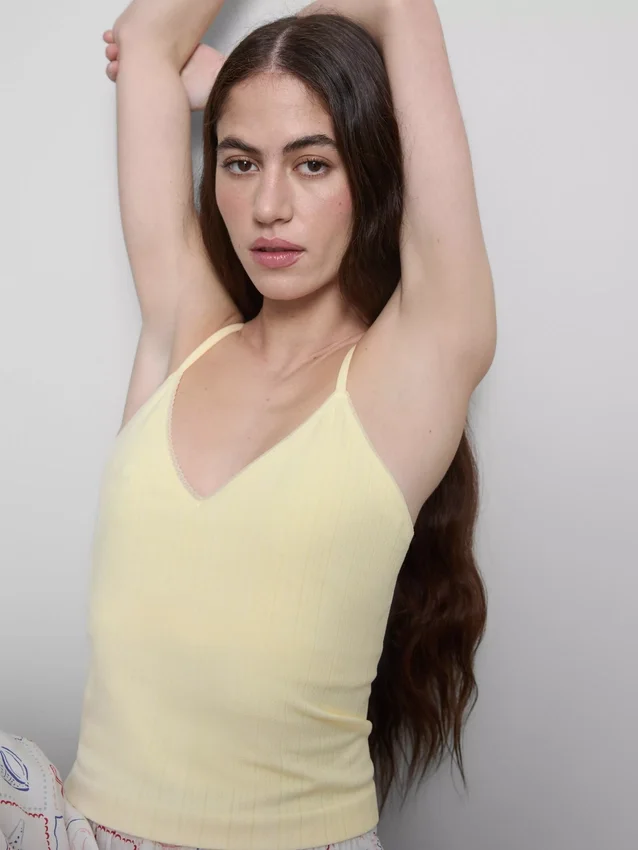 Pointelle pysjamaser cami