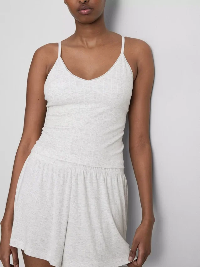 Pointelle pysjamaser cami