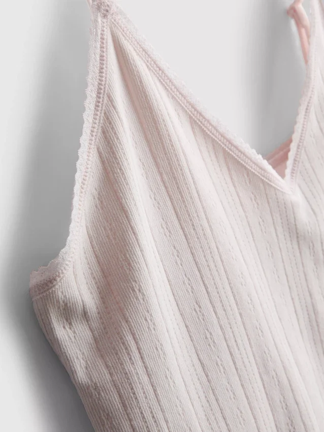 Pointelle pysjamaser cami