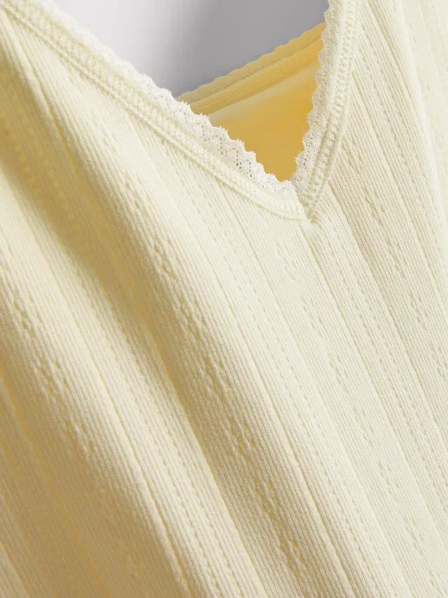 Pointelle pysjamaser cami