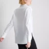 Poplin-skjorte med justerbar passform