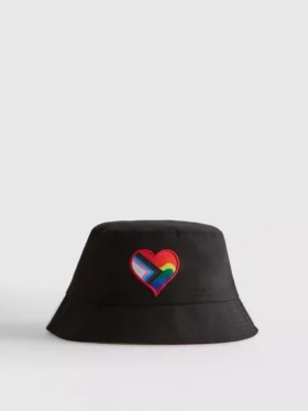Pride-buckethat som kan vendes