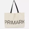 Primark grafisk tote i kanvas