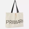 Primark grafisk tote i kanvas