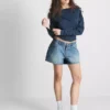 Primark-scenen | shorts i bomullsdenim