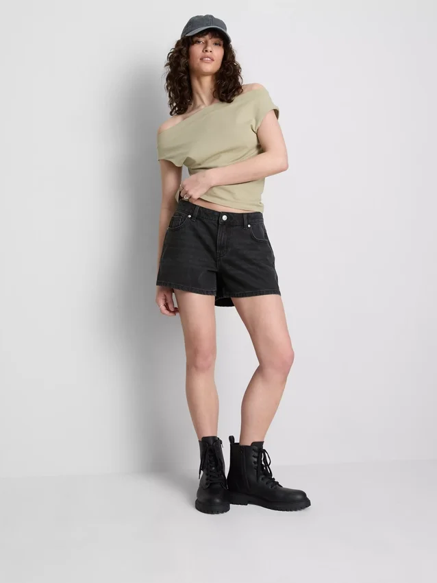 Primark-scenen | shorts i bomullsdenim