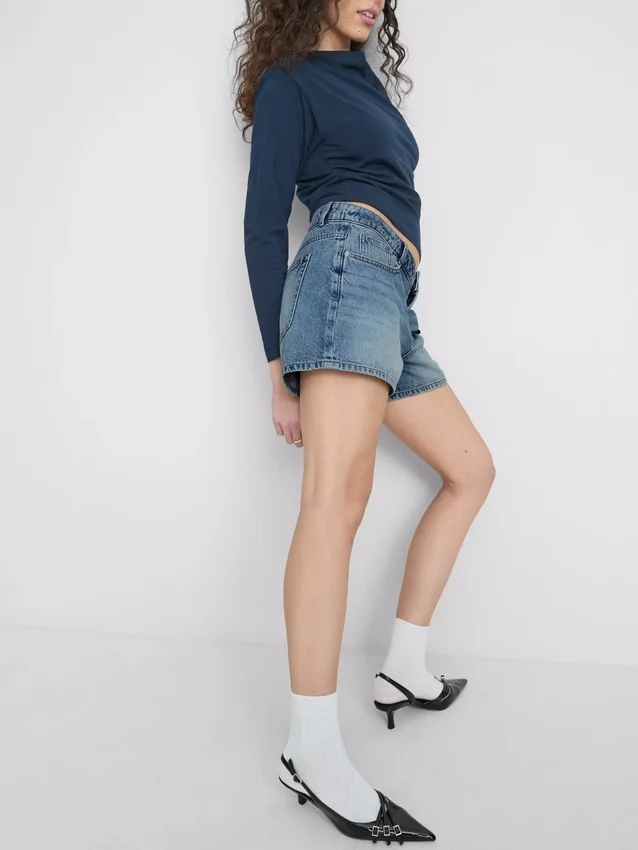Primark-scenen | shorts i bomullsdenim