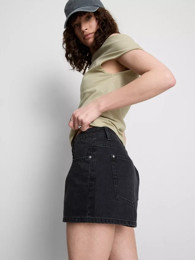 Primark-scenen | shorts i bomullsdenim