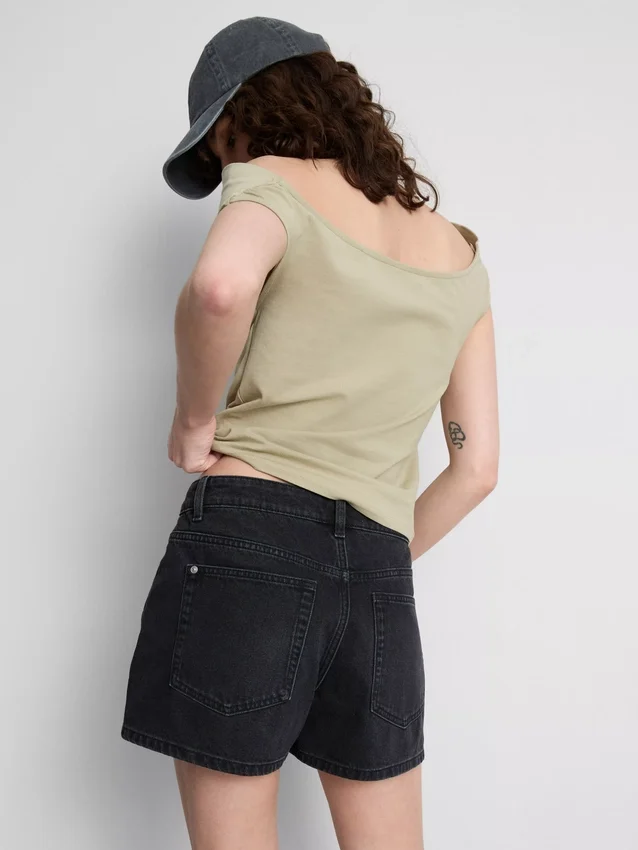 Primark-scenen | shorts i bomullsdenim