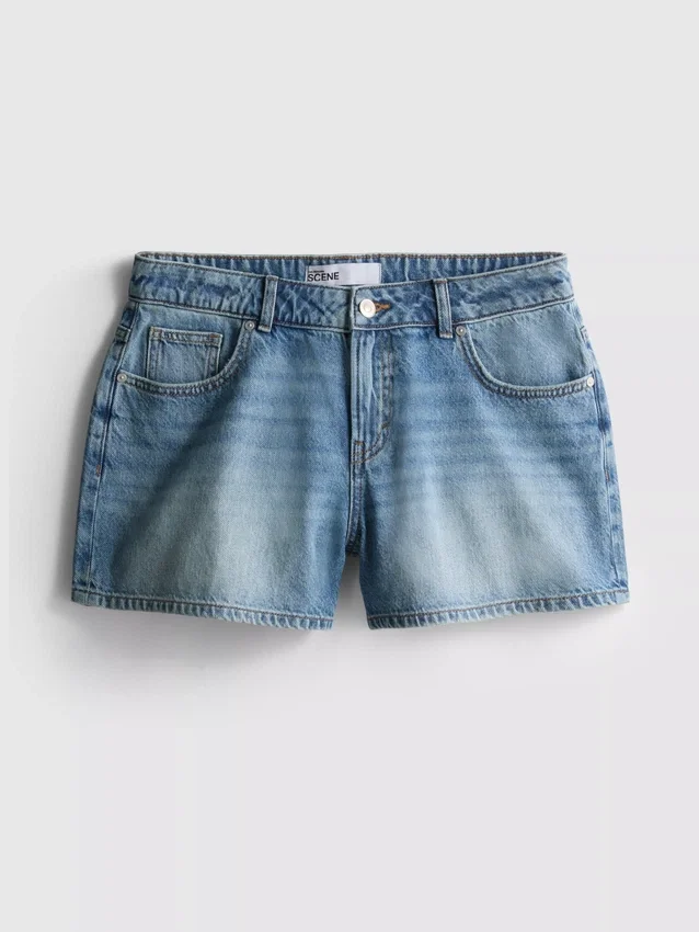 Primark-scenen | shorts i bomullsdenim