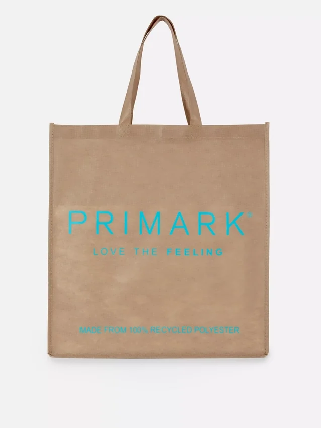 Primark stor gjenbrukbar pose