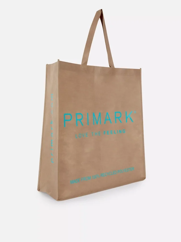 Primark stor gjenbrukbar pose