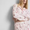 Pysjamaser i boyfriend-stil med Minnie Mouse-motiv fra Disney