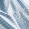 Pysjamaser i twill i boyfriend-stil