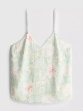 Pysjamaser med blomstermønster
