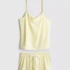 Pysjamaser med cami og shorts