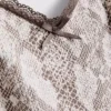 Pysjamaser med leopardmønstret blonder-cami