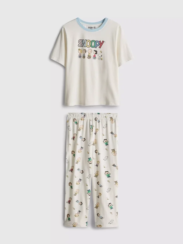 Pysjamaser med Snoopy-motiv fra Peanuts