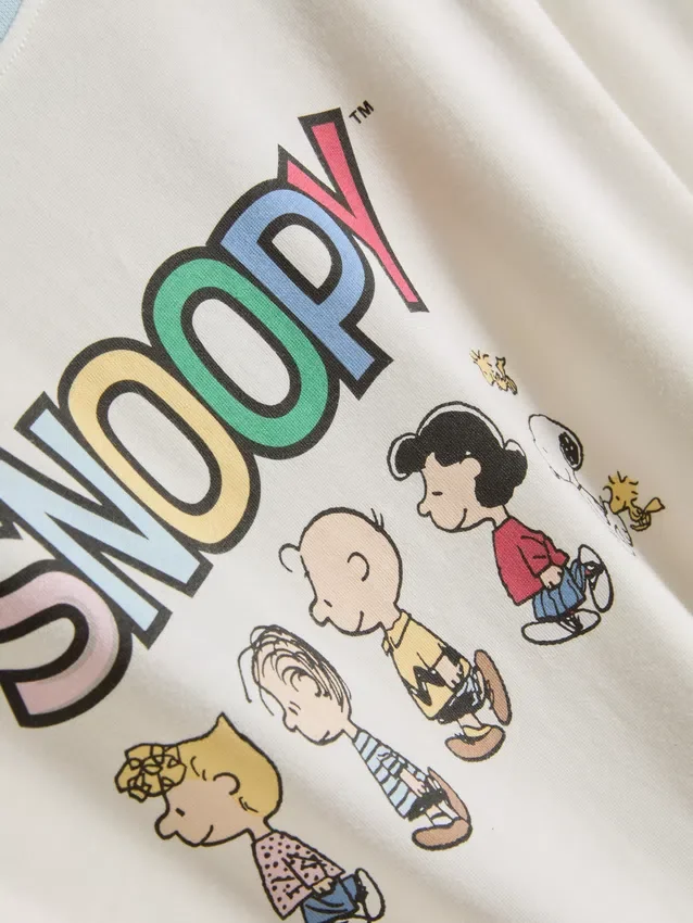 Pysjamaser med Snoopy-motiv fra Peanuts