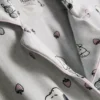 Pysjamaser med Snoopy-motiv i boyfriend-stil
