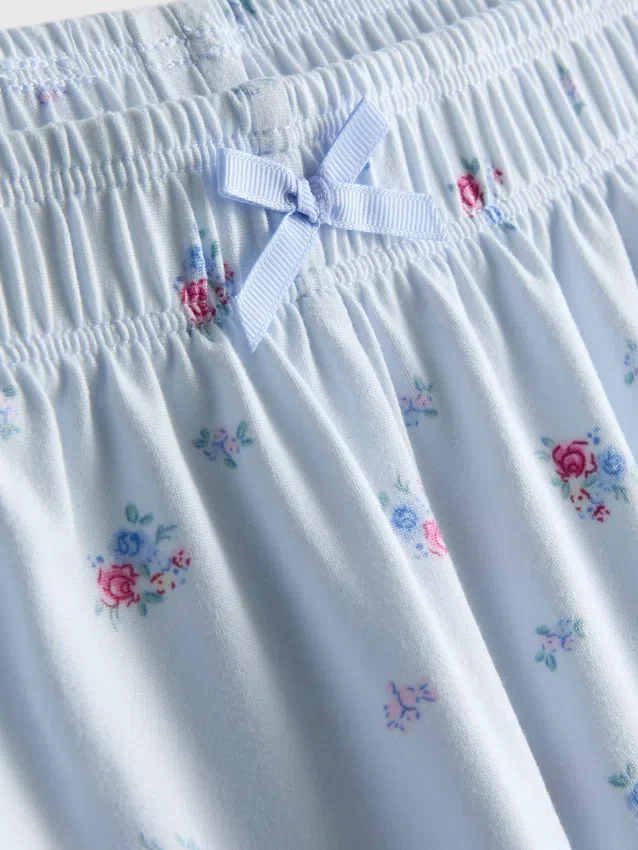 Pysjamaser med trykt cami og shorts