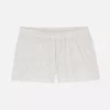 Pysjamaser-shorts i jersey med lettuce-kant