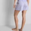 Pysjamaser-shorts i trykt bomull