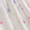 Pysjamaser-shorts med blomstermønster
