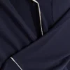 Pysjamassett i jersey med lange ermer i boyfriend-stil