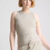 Racerback-tanktop i bomull