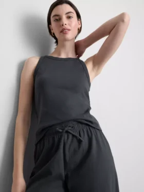 Racerback-tanktop i bomull