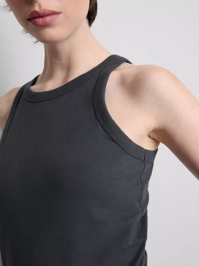 Racerback-tanktop i bomull
