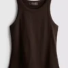 Racerback-tanktop i bomull