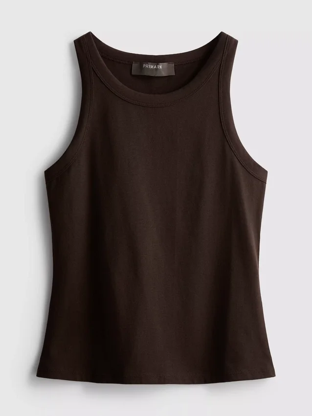 Racerback-tanktop i bomull