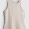 Racerback-tanktop i bomull