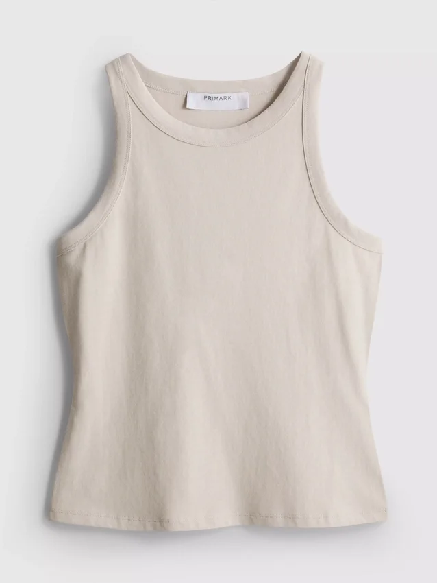 Racerback-tanktop i bomull