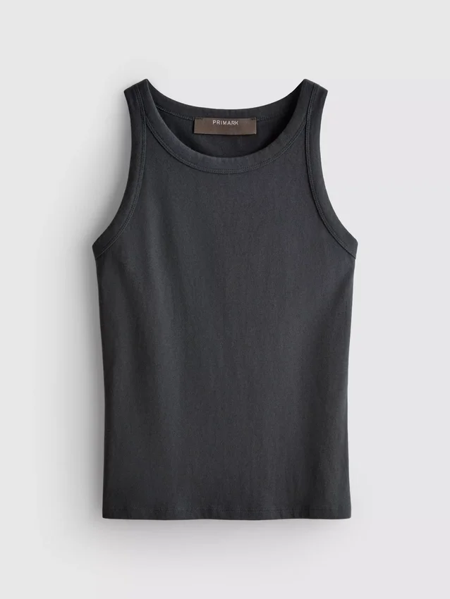 Racerback-tanktop i bomull