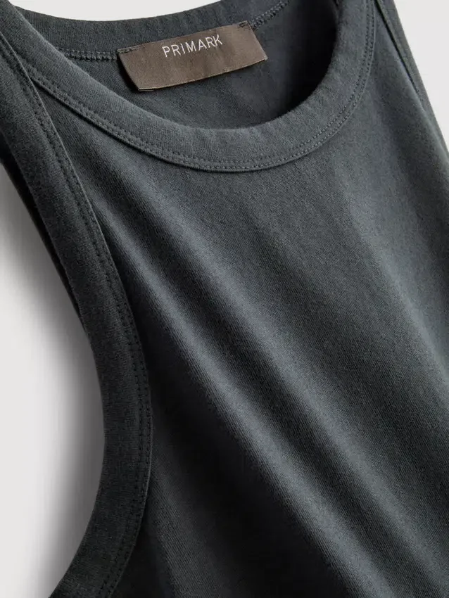 Racerback-tanktop i bomull