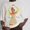 Reyna Noriega oversized bomulls-T-skjorte