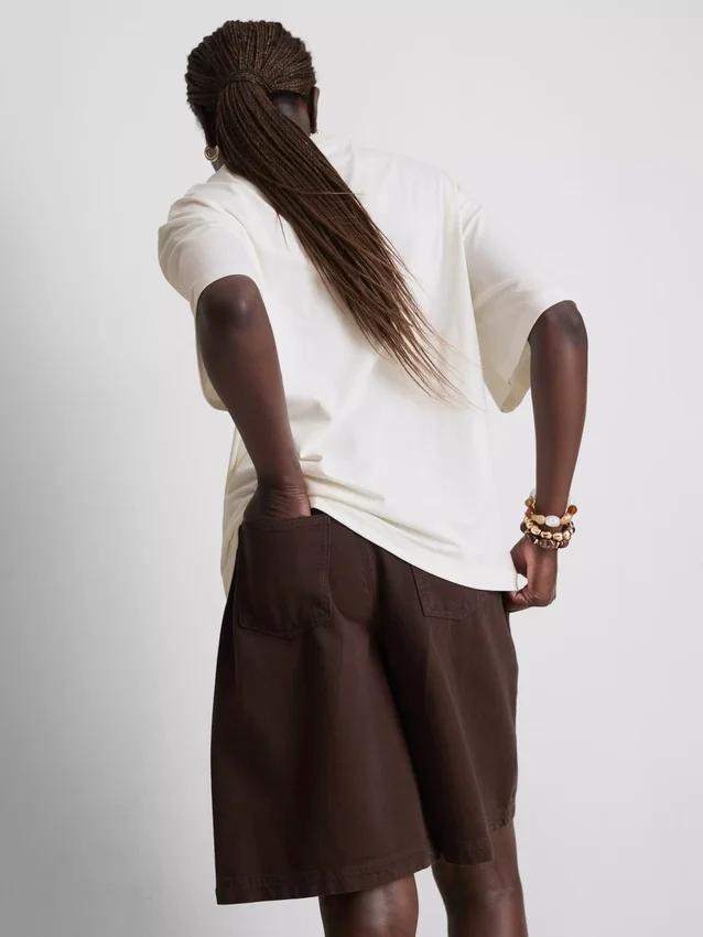 Reyna Noriega oversized bomulls-T-skjorte