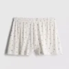 Ribbede pysjamaser-shorts i jersey