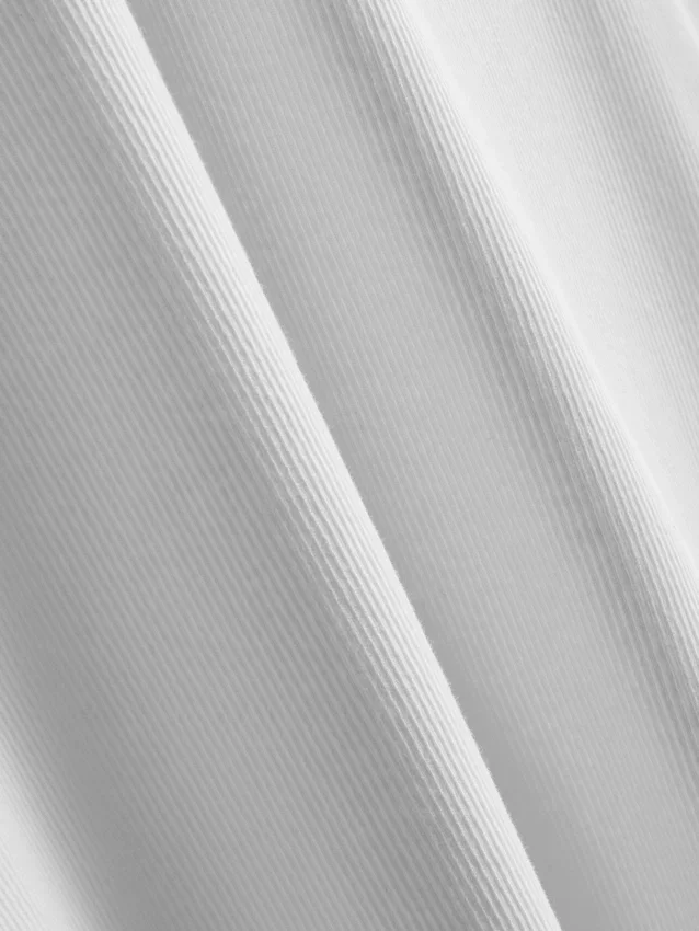 Ribbet tank-top med racerrygg i bomullsrikt materiale