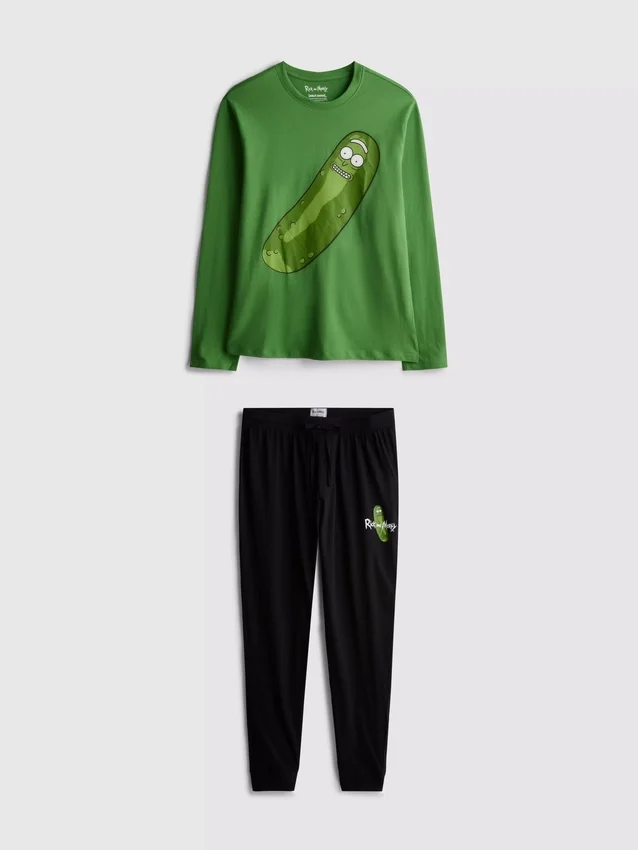 Rick og Morty «Pickle Rick»-pysjamaser
