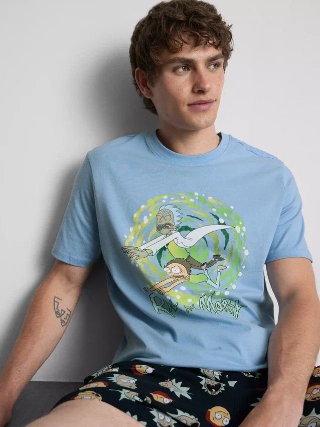 Rick og Morty-pysjamassett