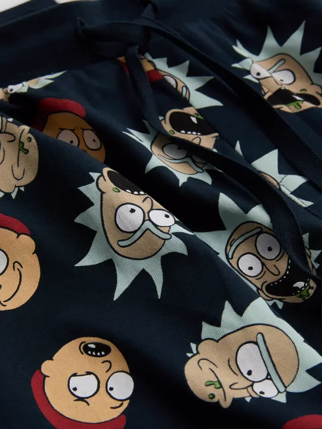 Rick og Morty-pysjamassett