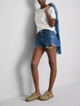 Rivede jeansshorts