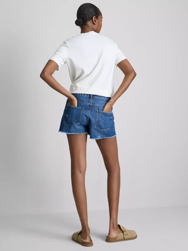 Rivede jeansshorts