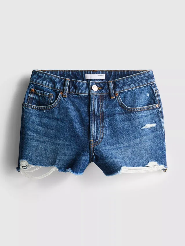Rivede jeansshorts